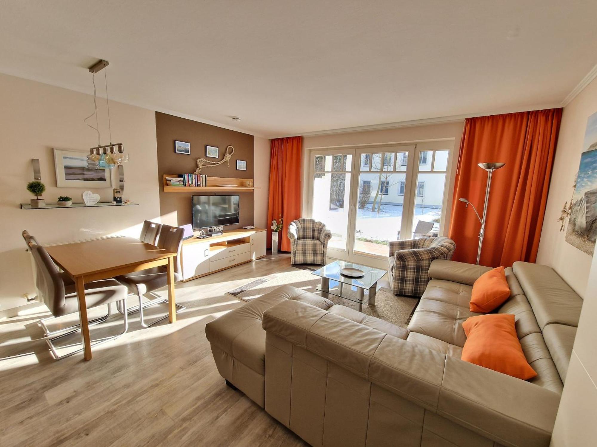 Duenenpark Binz - Komfort Ferienwohnung Mit 1 Schlafzimmer Und Terrasse Im Erdgeschoss 220 Exterior photo